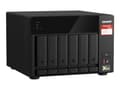 Miniatyrbild 4 av 5: QNAP TVS-675 - NAS-server - 6 fack - SATA 6Gb/s - RAID 5, 6, 10 - RAM 8 GB - Gigabit Ethernet / 2.5 Gigabit Ethernet - iSCSI support
