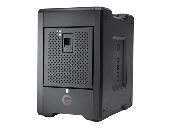 SanDisk G-RAID SHUTTLE 4, 24 TB, HDD, Työpöytä, Musta