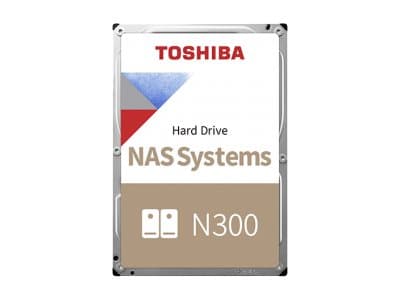 Toshiba N300 NAS - harddisk - 8 TB - intern - 3,5" - SATA 6 Gb/s - 7200 rpm - buffer: 256 MB