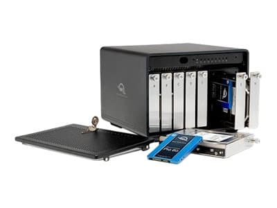 OWC ThunderBay 8 - Harddiskarray - 0 GB - 8 brønner (SATA-600) - Thunderbolt 3 (ekstern)