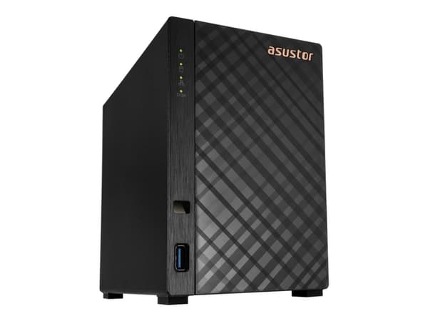 ASUSTOR Drivestor 2 AS1102T - NAS-server - 2 brønner - SATA 6Gb/s - RAM 1 GB - 2.5 Gigabit Ethernet