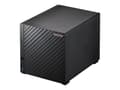 Miniatyrbilde 1 av 5: ASUSTOR Drivestor 4 AS1104T - NAS-server - 4 brønner - SATA 6Gb/s - RAID 0, 1, 5, 6, 10, JBOD - RAM 1 GB - 2.5 Gigabit Ethernet - iSCSI støtte