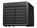 Miniatyrbild 1 av 5: Synology Disk Station DS3622XS+ - NAS-server - 12 fack - SATA 6Gb/s - RAID RAID 0, 1, 5, 6, 10, JBOD, RAID F1 - RAM 16 GB - Gigabit Ethernet / 10 Gig