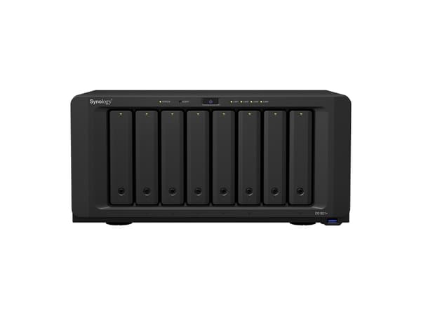 Synology DiskStation DS1821+, NAS, Desktop, Ryzen Embedded, V1500B, 4 GB, DDR4