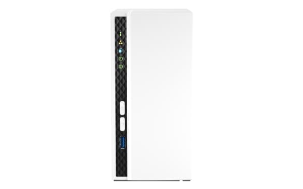 QNAP TS-233 - NAS-server - 2 brønner - SATA 6Gb/s - RAID RAID 0, 1, JBOD - RAM 2 GB - Gigabit Ethernet - iSCSI støtte