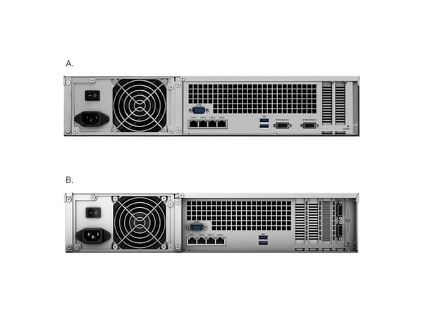 Synology RackStation RS3618xs, NAS, Rack (2U), Intel® Xeon® D, D-1521, 8 GB, DDR4