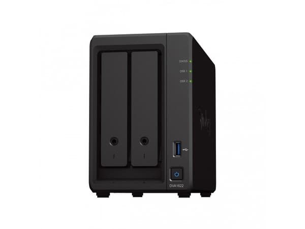 Synology Deep Learning NVR DVA1622 - NVR - 16 kanaler - i nätverk