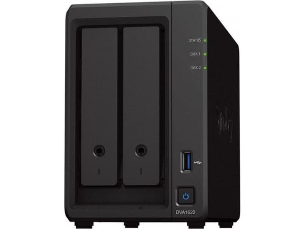 Synology Deep Learning NVR DVA1622 - NVR - 16 kanaler - i nätverk