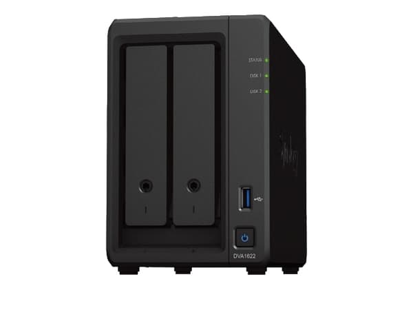 Synology Deep Learning NVR DVA1622 - NVR - 16 kanaler - i nätverk