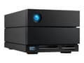 Miniatyrbild 1 av 5: LaCie 2big Dock STLG36000400 - Hårddiskarray - 36 TB - 2 fack (SATA-600) - HDD 18 TB x 2 - Thunderbolt 3, USB 3.2 Gen 2 (extern) - med 5 års återstäl