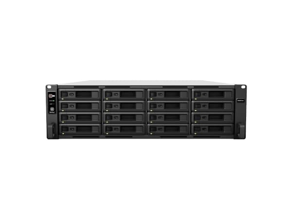 Synology RackStation RS4021xs+, NAS, Teline ( 3U ), Intel® Xeon® D, D-1541, 128 TB, Musta