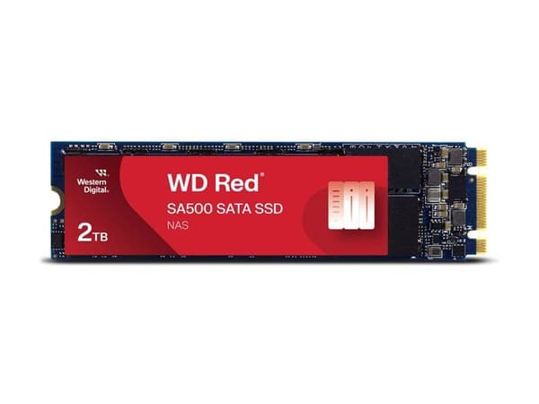 Intern SSD SATA NAS Red™ SA500 2 TB - WESTERN DIGITAL - M.2 2280 - 3D NAND-teknik