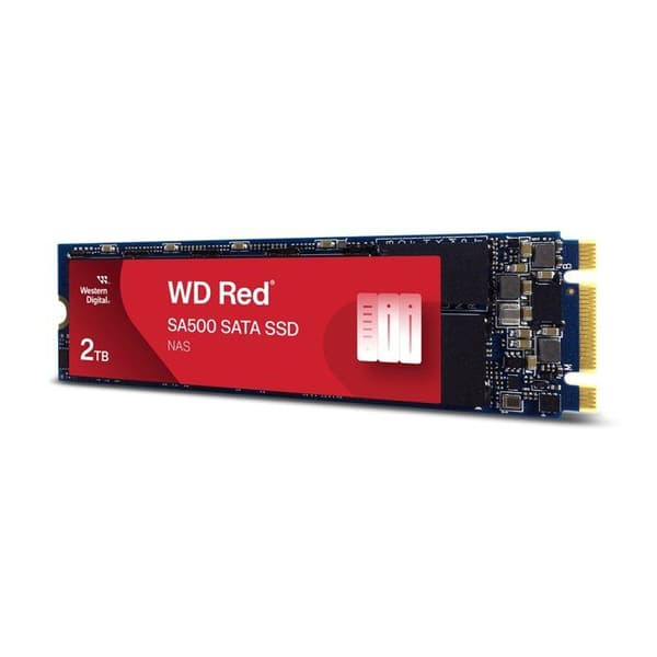 Intern SSD SATA NAS Red™ SA500 2 TB - WESTERN DIGITAL - M.2 2280 - 3D NAND-teknik