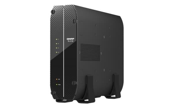QNAP TS-410E - NAS-server - 4 fack - SATA 6Gb/s - RAID RAID 0, 1, 5, 6, 10, 50, JBOD, 60 - RAM 8 GB - Gigabit Ethernet / 2.5 Gigabit Ethernet - iSCSI