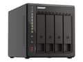 Miniatyrbild 3 av 5: QNAP TS-453E - NAS-server - 4 fack - SATA 6Gb/s - RAID RAID 0, 1, 5, 6, 10, 50, JBOD, 60 - RAM 8 GB - 2.5 Gigabit Ethernet - iSCSI support