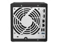 Miniatyrbild 4 av 5: QNAP TS-453E - NAS-server - 4 fack - SATA 6Gb/s - RAID RAID 0, 1, 5, 6, 10, 50, JBOD, 60 - RAM 8 GB - 2.5 Gigabit Ethernet - iSCSI support