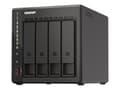 Miniatyrbild 1 av 5: QNAP TS-453E - NAS-server - 4 fack - SATA 6Gb/s - RAID RAID 0, 1, 5, 6, 10, 50, JBOD, 60 - RAM 8 GB - 2.5 Gigabit Ethernet - iSCSI support