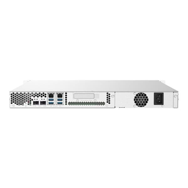 QNAP TS-432PXU-2G TS-432PXU-2G 4-fack AL324 fyrkärnig 1,7 GHz rackmonterad NAS med 250 W PSU 2 GB DDR4 UDIMM RAM SATA 6 Gb/s Svart