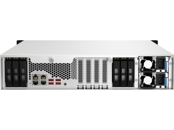 QNAP TS-h1887XU-RP-E2336-32G Intel Xeon E-2336 6 ydintä/12 säiettä 32GB ECC DDR4 2x16 18-paikkainen 2U-räkkiasennettava NAS-laite