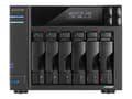 Miniatyrbild 1 av 5: ASUSTOR Lockerstor 6 Gen2 AS6706T - NAS-server - 6 fack - SATA 6Gb/s - RAID 0, 1, 5, 6, 10, JBOD - RAM 8 GB - 2.5 Gigabit Ethernet - iSCSI support