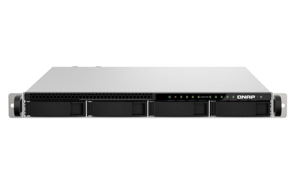 QNAP TS-h987XU-RP, NAS, Teline ( 1U ), Intel Xeon E, E-2334, Musta, Hopea