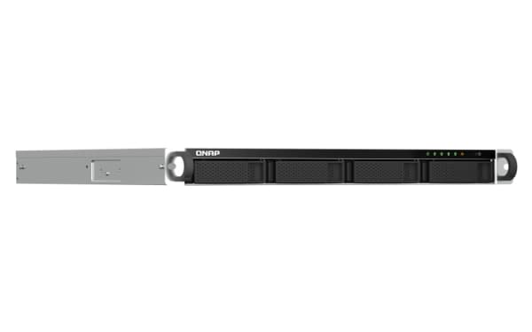 QNAP TS-464U-RP - NAS-server - 4 fack - kan monteras i rack - SATA 6Gb/s - RAID RAID 0, 1, 5, 6, 10, JBOD - RAM 8 GB - 2.5 Gigabit Ethernet - iSCSI s