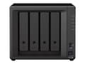 Miniatyrbild 3 av 5: Synology Disk Station DS923+ - NAS-server - 4 fack - SATA 6Gb/s / eSATA - RAID RAID 0, 1, 5, 6, 10, JBOD - RAM 4 GB - Gigabit Ethernet - iSCSI suppor