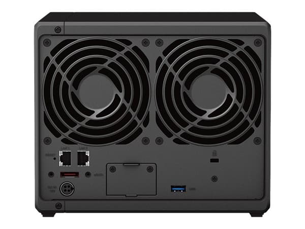 Synology Disk Station DS923+ - NAS-server - 4 fack - SATA 6Gb/s / eSATA - RAID RAID 0, 1, 5, 6, 10, JBOD - RAM 4 GB - Gigabit Ethernet - iSCSI suppor