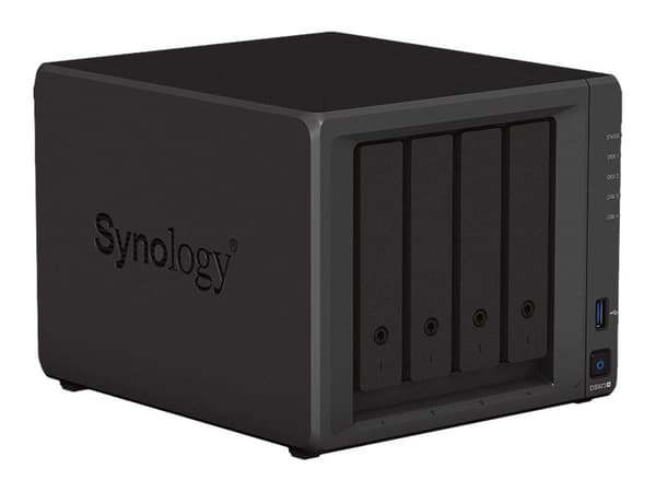 Synology Disk Station DS923+ - NAS-server - 4 fack - SATA 6Gb/s / eSATA - RAID RAID 0, 1, 5, 6, 10, JBOD - RAM 4 GB - Gigabit Ethernet - iSCSI suppor