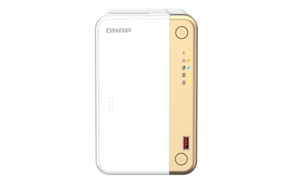 QNAP TS-262 - NAS-server - 2 fack - SATA 6Gb/s - RAID RAID 0, 1, 5, 6, 10, 50, JBOD, 60 - RAM 4 GB - 2.5 Gigabit Ethernet - iSCSI support