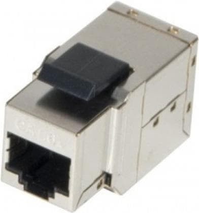 Keystone-modul RJ45-stik til RJ45-stik, Kat.6A Du kan bruge dette modul, for eksempel til at udvide en netværksforbindelse (272969)