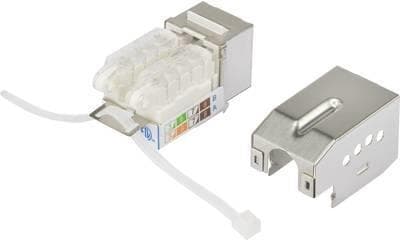 Renkforce RJ45 indbygget modul Keystone CAT 6a KS10 (RF-4848597)