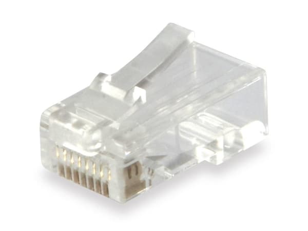 udstyre - netværksforbindelse - RJ-45 (M) - uskærmet