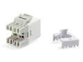 Miniatyrbillede 1 af 6: equip Pro - Keystone Jack - RJ-45 - hvid (pakke med 8)