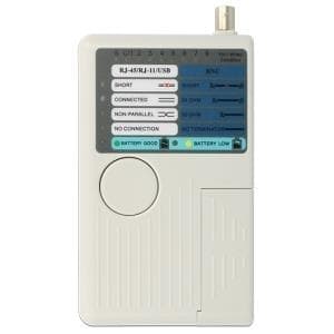 Delock-kaapelitesteri RJ45 / RJ12 / BNC / USB (86106)