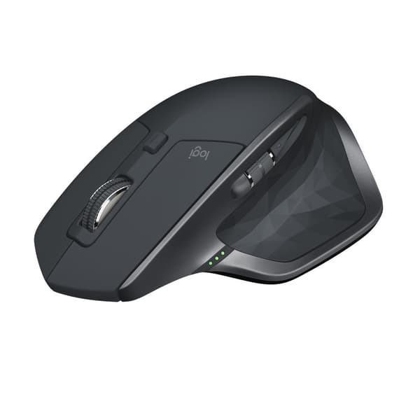 Logitech MX Master 2S - Trådløs mus - RF + Bluetooth - Version 2020 - Sort