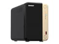 Miniatyrbild 2 av 5: QNAP TS-264 - NAS-server - 2 fack - SATA 6Gb/s - RAID RAID 0, 1, 5, 6, 10, 50, JBOD, 60 - RAM 8 GB - 2.5 Gigabit Ethernet - iSCSI support