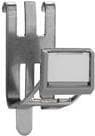 Rutenbeck KMK-MA REG - Keystone Jack DIN-adapter för skenmontering - Ljusgrå, RAL 7035