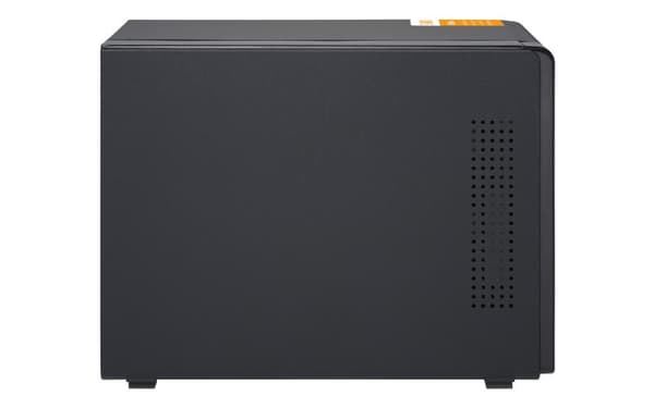 QNAP TL-D400S tallennusasemakotelo 2,5/3,5 tuuman HDD/SSD-kotelo Musta, harmaa