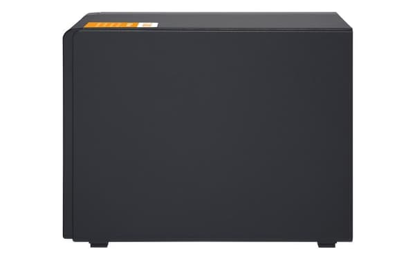 QNAP TL-D400S tallennusasemakotelo 2,5/3,5 tuuman HDD/SSD-kotelo Musta, harmaa