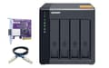 Pikkukuva 2 / 10: QNAP TL-D400S tallennusasemakotelo 2,5/3,5 tuuman HDD/SSD-kotelo Musta, harmaa