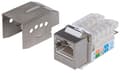 Miniatyrbillede 1 af 4: Intellinet låsbar Cat6A modulært jack afskærmet FTP - Keystone værktøjsfrit metalhus 790789
