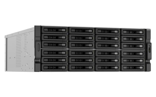 QNAP TS-H3087XU-RP - NAS-server - 30 brønner - kan monteres i rack - SATA 6Gb/s - RAID RAID 0, 1, 5, 6, 10, 50, JBOD, 60 - RAM 64 GB - 2.5 Gigabit Et