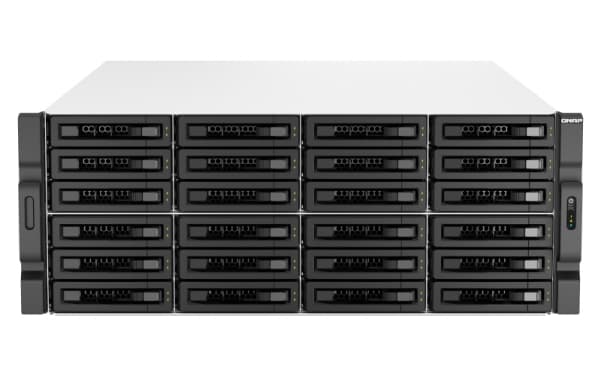 QNAP TS-H3087XU-RP - NAS-server - 30 brønner - kan monteres i rack - SATA 6Gb/s - RAID RAID 0, 1, 5, 6, 10, 50, JBOD, 60 - RAM 64 GB - 2.5 Gigabit Et