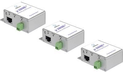 Renkforce netværksudvidelse 2-leder rækkevidde >>3 styk<< (maks.): 300 m 200 MBit/s RF-3684876 (RF-3684876)
