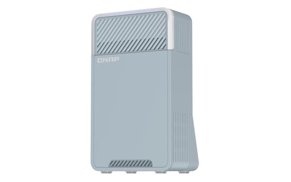 QNAP QMiro-201W trådløs router Gigabit Ethernet Dual Band (2,4GHz / 5GHz) 4G Blå
