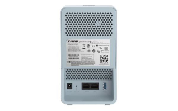 QNAP QMiro-201W trådløs router Gigabit Ethernet Dual Band (2,4GHz / 5GHz) 4G Blå