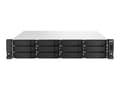 Pikkukuva 1 / 5: QNAP TS-H1887XU-RP, NAS, Teline ( 2U ), Intel Xeon E, E-2336, Musta, Valkoinen