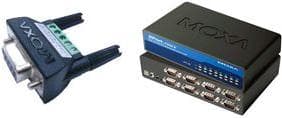 Ledningsterminal til Uport/Nport-server (mini DB9F-til-TB)