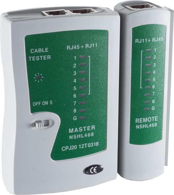 shiverpeaks ® BASIC-S nätverkstestare RJ45 (BS75617)